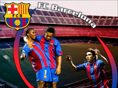 ronaldinho eto'o et deco